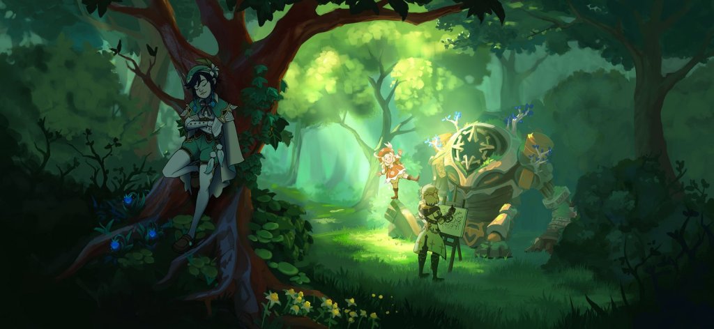 Maeve + Jpegan – Genshin Impact&nbsp;Forest